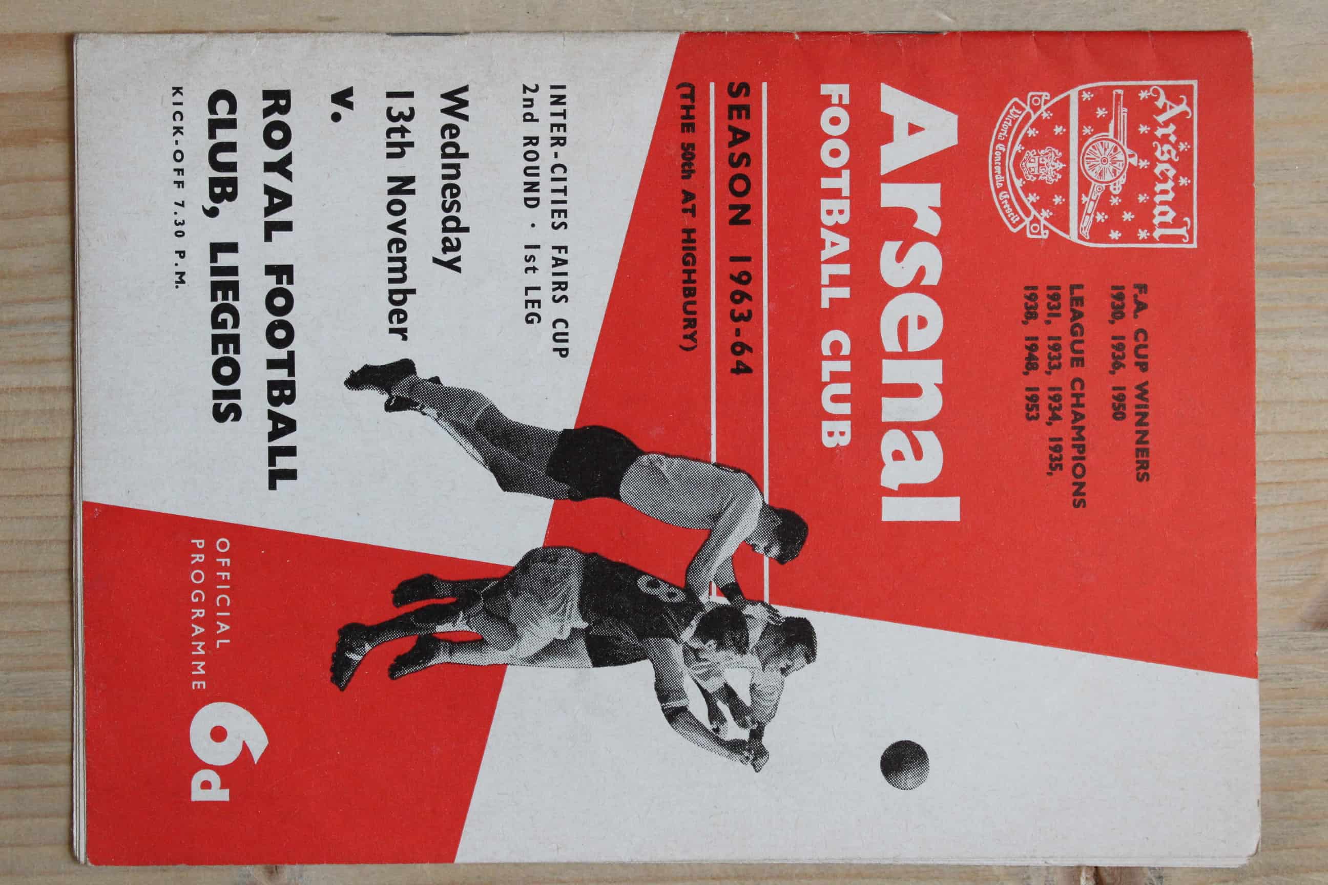 Arsenal FC v Royal Liegeois